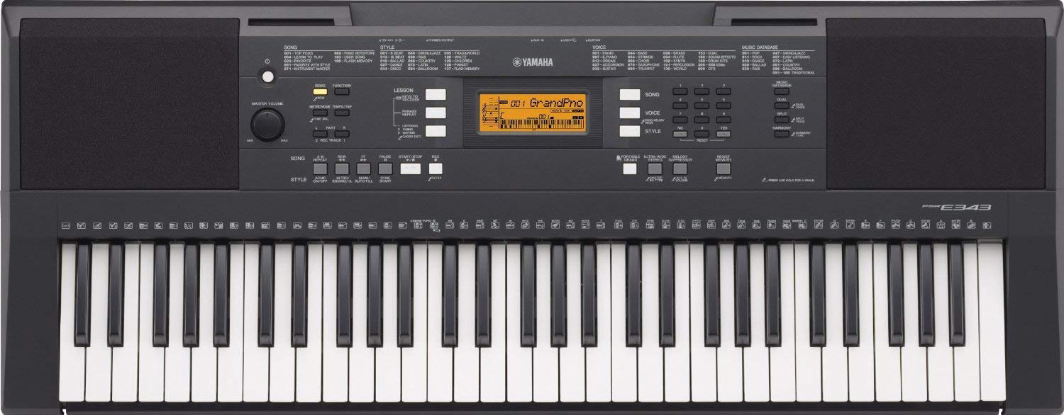 Электроклавишник Yamaha PSR E343 Электроклавшиник Yamaha E343
